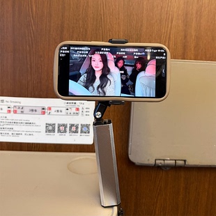 高铁手机支架飞机小桌板支架旅行好物便携懒人追剧神器开会专用款