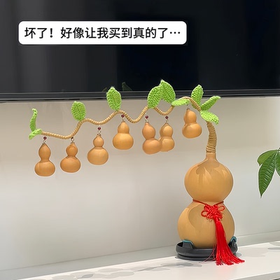 【好像买到真葫芦了】桌面装饰