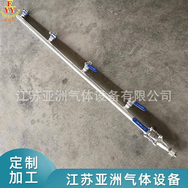 丙烷汇流排4瓶组不锈钢汇流排丙烷汇流排配不锈钢波纹管