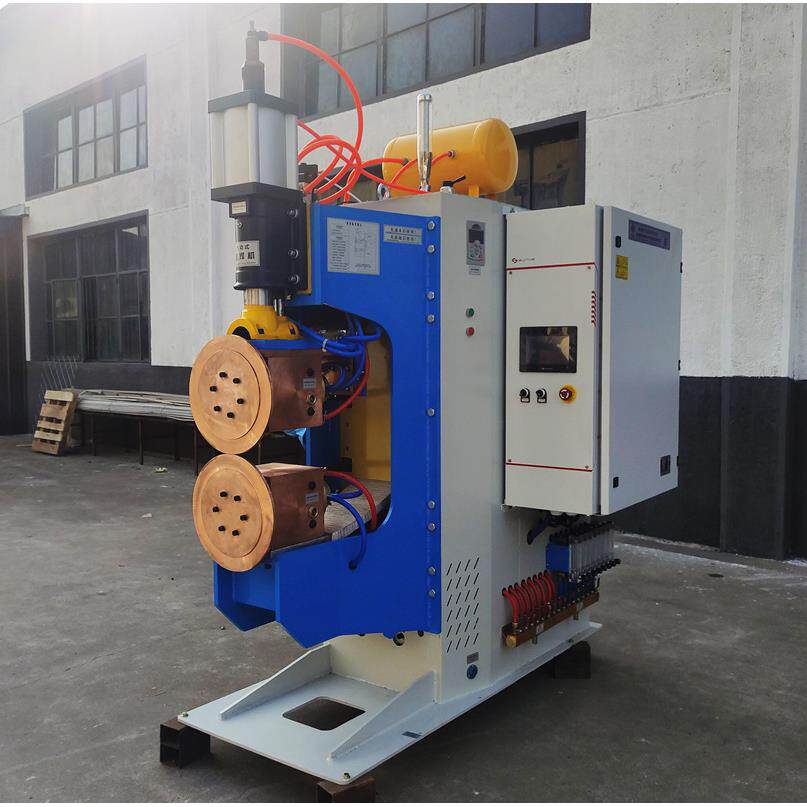 不锈钢板式换热片滚焊机FTB-160双驱动变频缝焊机全铜电阻焊设备