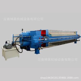 云南师宗高压隔膜压滤机市政污泥脱水设备全自动板框厢式过滤机