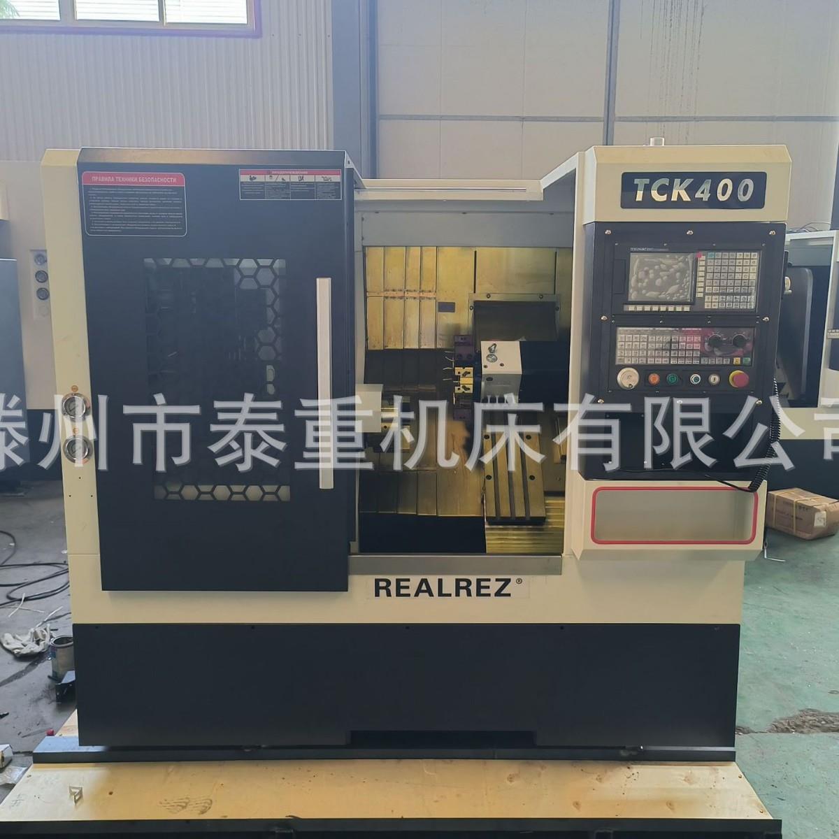 TCK400斜床身数控车床刀塔机无尾座配置可选