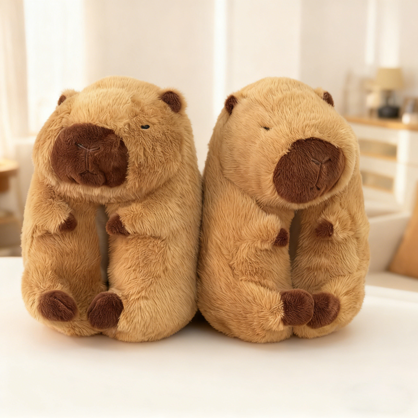 企鹅棉拖鞋!女秋冬季室内居家厚底包跟毛绒儿童月子冬天卡通居家,居家布艺,居家棉拖/棉鞋,淘宝优惠券,粉丝福利购,淘宝优惠卷