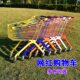 超市彩色购物车商场大卖场仓库房欧式 金属理货车网红店粉色手推车