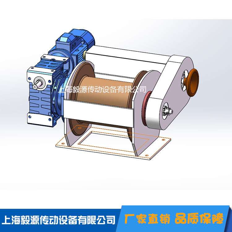 气象气球收放绞盘带排绳器计米恒张力控制气球绞车/卷盘