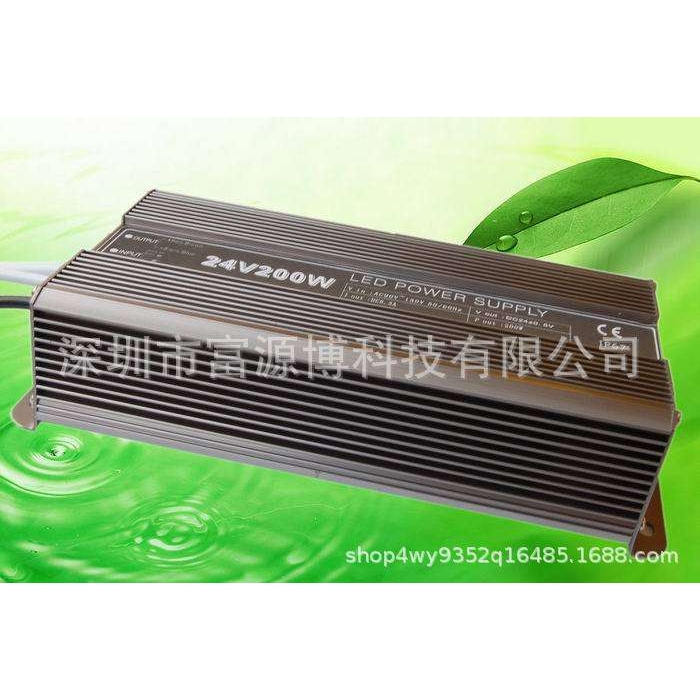 12V200W 防水电源，美规 61558，61347，60335，62368标准认证