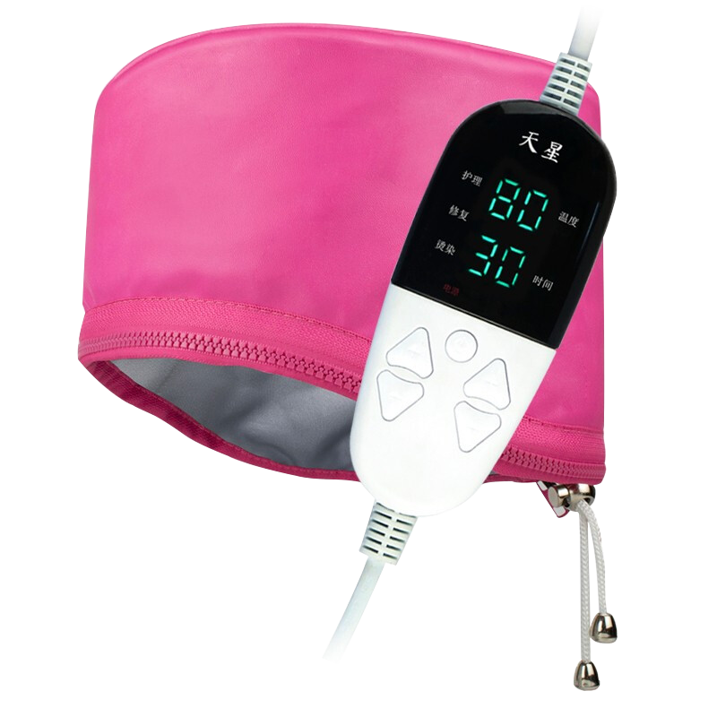 天星液晶加热帽发膜电热帽家用焗油头发美发护理蒸发帽