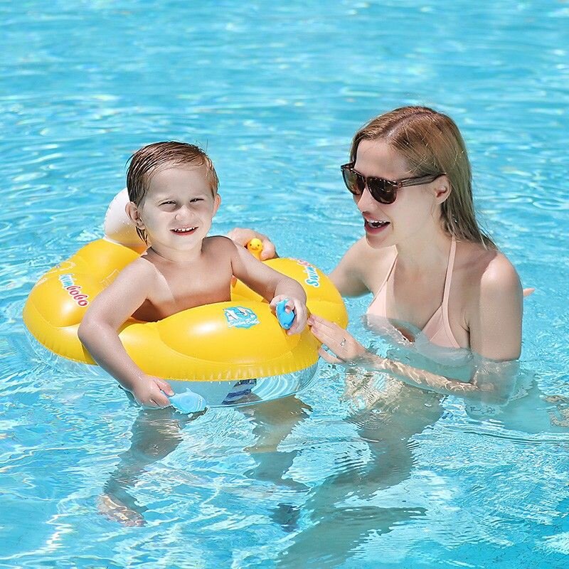 swimbobo儿童游泳圈坐圈婴儿趴圈宝宝网兜座圈可支持厂家