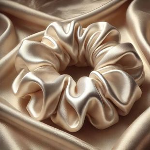 亚马逊19姆米有填充天然真丝大肠圈4cm6cm桑蚕丝slip发圈枕头厂家