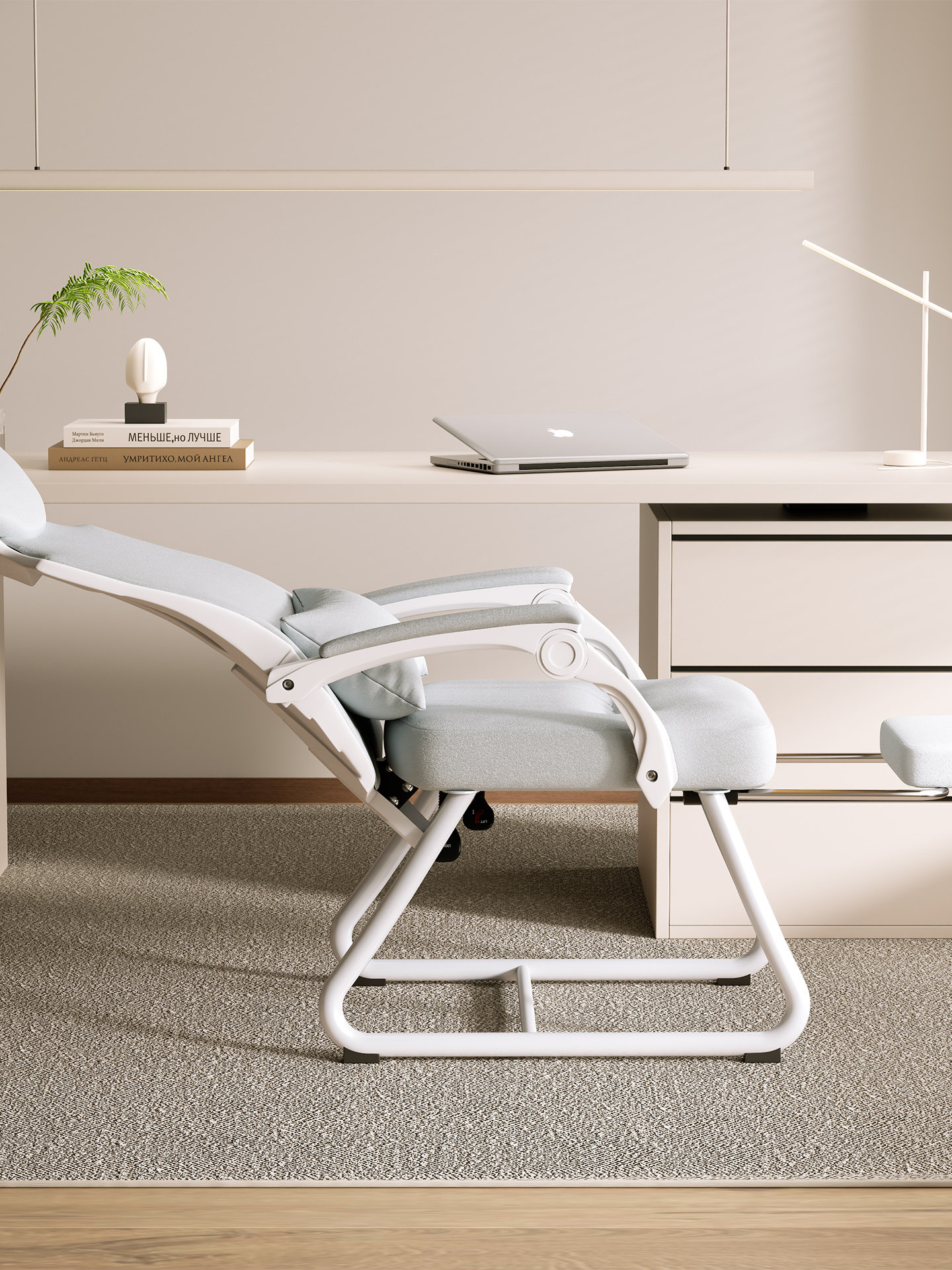 电脑椅家用办公椅可躺平午睡午休躺坐两用椅舒适久坐人体工学椅子