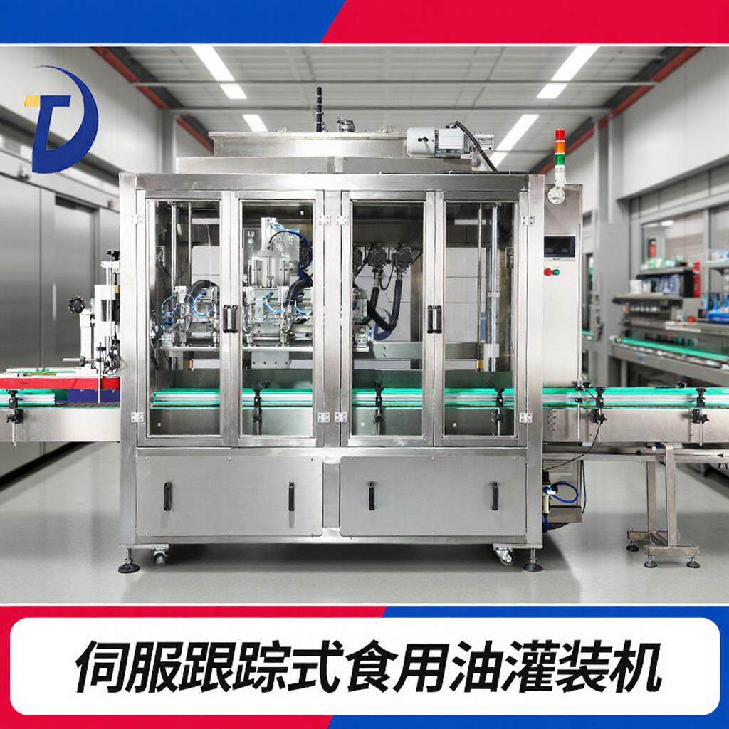 全自动灌封食用油灌装机粮油液体定量分装设备食品安全型机械
