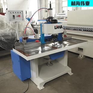 木工机械单双头门锁孔机木工锁孔机门锁榫槽机木门开锁孔机