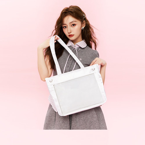 WEGO缎面大肠痛包S小食量单肩包