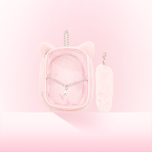 【新品】WEGO猫型娃包手提