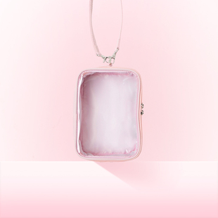 WEGO3WAY娃包迷你小食量15cm透明pvc娃娃防尘挂包吧唧谷子二次元