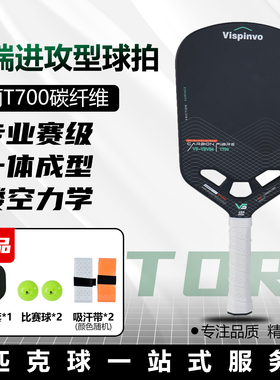 Vispinvo东丽T700碳纤维镂空匹克球拍板套装USAPA认证pickleball