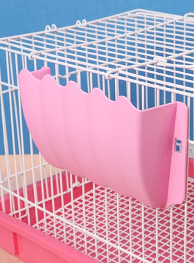 宠物自动喂食器豚鼠食盆兔子食盒饲料固定兔粮碗用品松鼠食槽草架