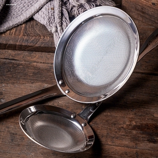 浮末勺子打沬勺子304不锈钢撇浮沫勺沥水去沫打沫漏勺隔渣捞沫神