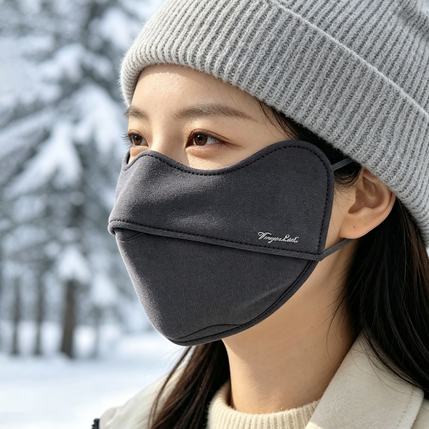 冬季骑行防风保暖护脸面罩女