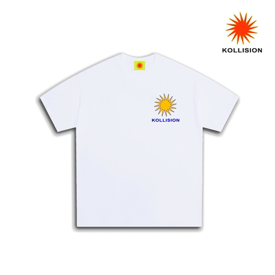 KOLLISION BASIC LOGO COLLECTION 基础图形系列短袖T恤（白）