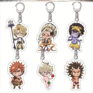 终末女武神释迦亚克力钥匙扣始皇帝秦始皇湿亚当萌系动漫周边挂件