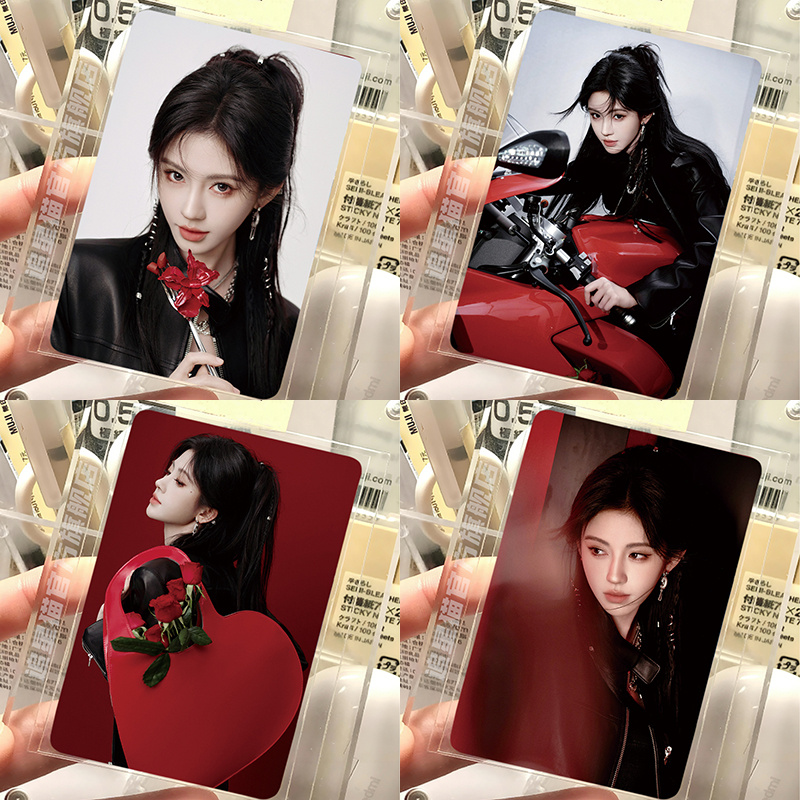 鞠婧祎MAC代言小卡直播物料卡周边3寸小红书同款生日礼物送女闺蜜