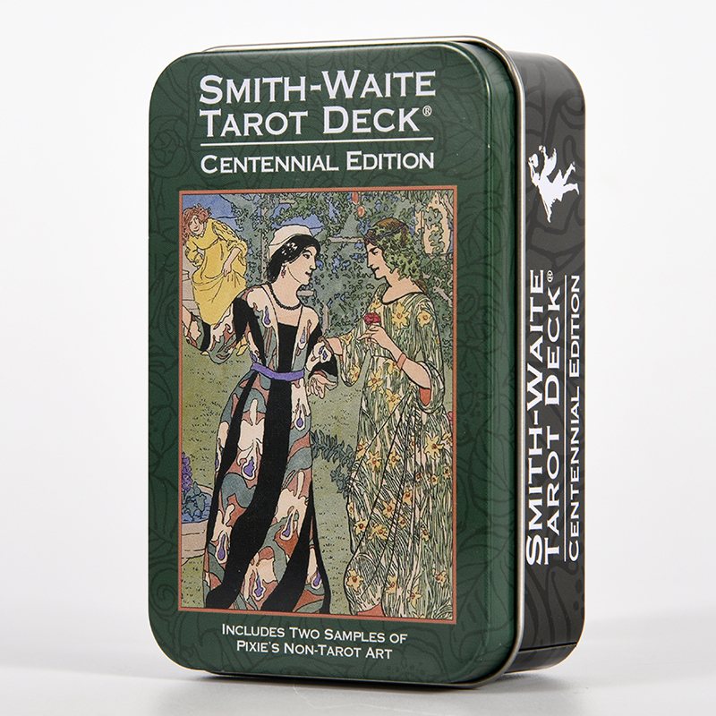 正版铁盒塔罗牌史密斯百年伟特taluo牌维特Waite Tarot韦特卡罗牌