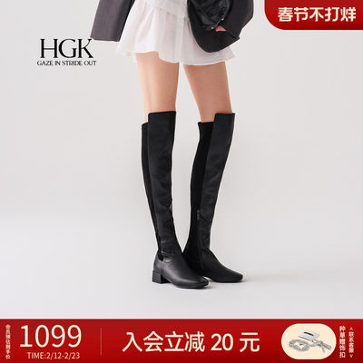 HGK曜夜骑士增高显瘦贴合腿型