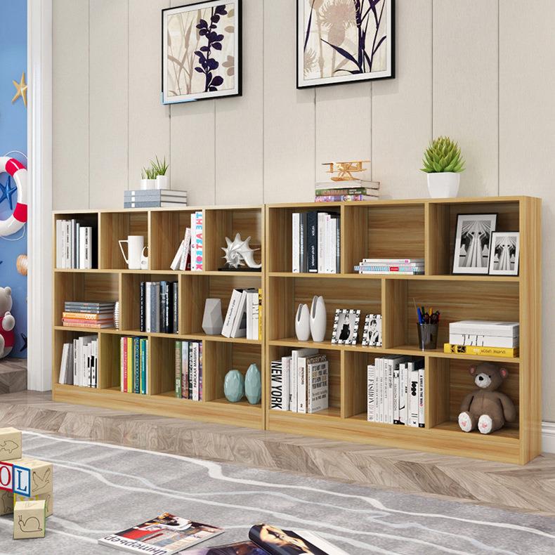 书架简约落地玩具收纳架家用简易经济型柜子学生小书柜置物架储物