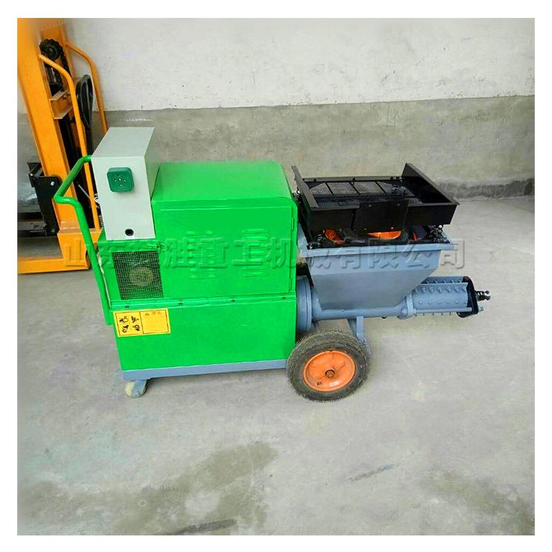 手推砂式水泥浆喷涂机 电动砂浆喷射设墙备 建筑js-81511施工用灰