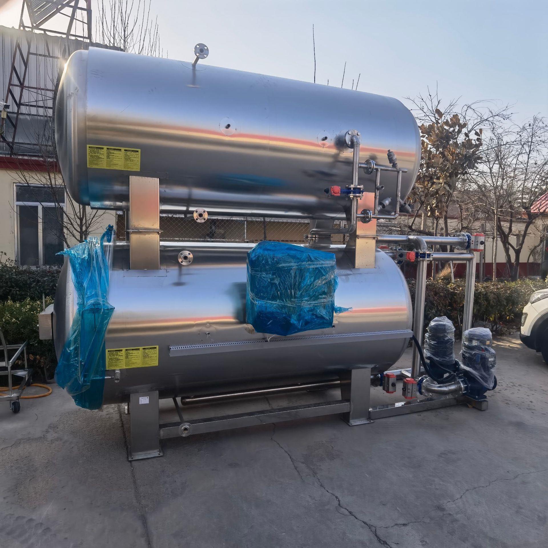 高肉杀菌锅 700MYK型年糕水浴式温杀菌设备 牛酱牛肉高温灭菌釜