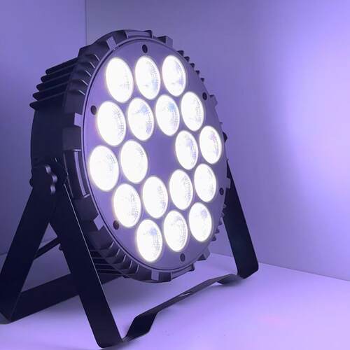 8新款CL-18全彩1颗四合一帕光束灯色灯七彩灯DMX512舞台灯婚染庆