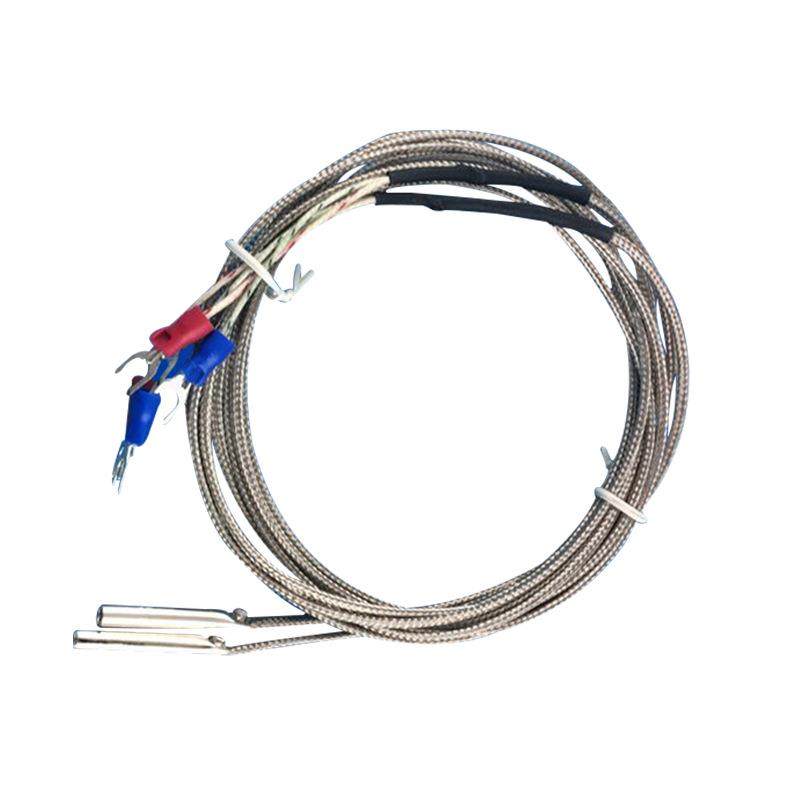 螺纹安热K型WRN-035热电偶 装压簧感温头 标铂铑热电偶 电偶感温