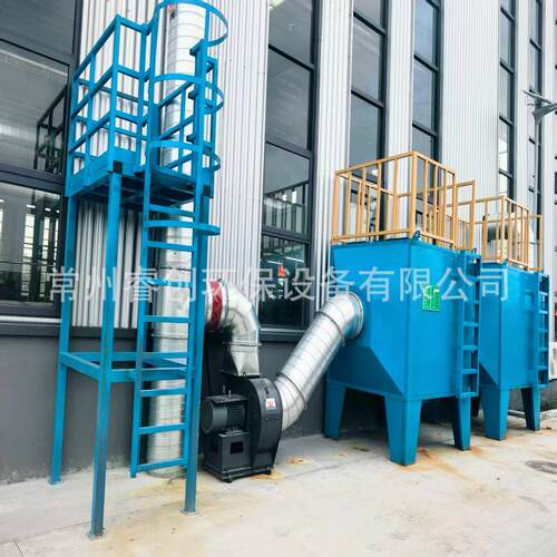 废气治理设施二级碳箱风量大风量活性炭吸附箱vocs废气治理