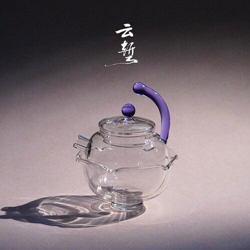 云堑高硼硅玻璃茶壶提梁壶