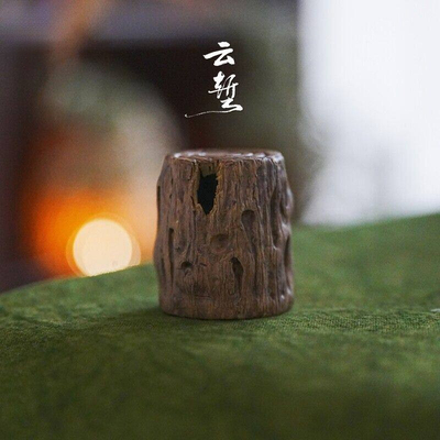 紫砂树桩手工创意茶具