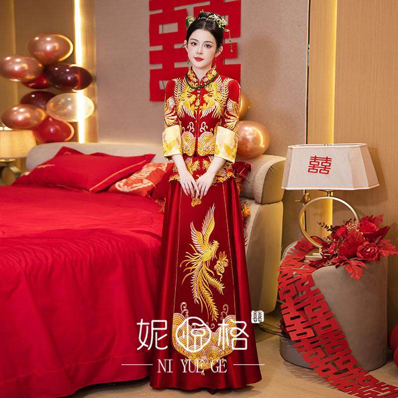 秀禾服中式婚服新娘结婚嫁衣2026新款高端奢华重工凤冠霞披敬酒服,女装/女士精品,秀禾服,淘宝优惠券,粉丝福利购,淘宝优惠卷