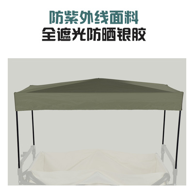 牧星人遮阳棚折叠托运包