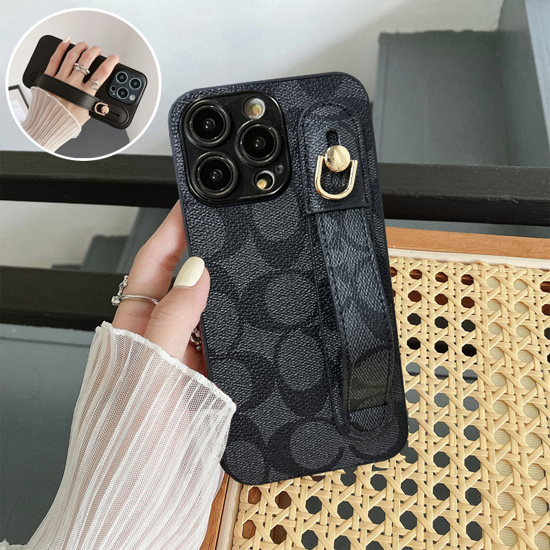 情侣兔适用于oppoA3Pro手机套a2m手腕带A1支架5G皮质A1X秋冬款款a58复古a97小众oppo布艺a55s高级a36新年