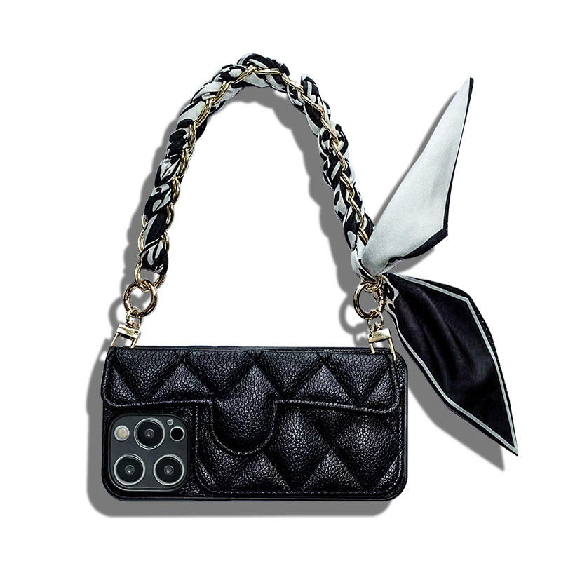 情侣兔适用于苹果15plus手机套14promax丝巾iphone13小香风12pro手提包11promax门禁卡xr防摔xs创意7plus零钱