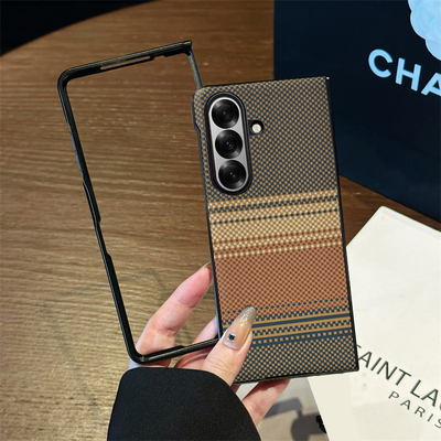 情侣兔适用于三星Fold7手机壳折叠屏Fold5凯夫拉4/3碳纤维Fold6商务W25男女款W24/23典藏版肤感Galaxy保护套