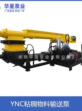 YNC120-5液压粘稠物料泵膏体输送泵餐厨垃圾泵固体物料输送泵