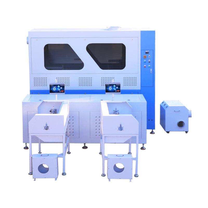 福大羽绒服充绒四充口24称循环称重充绒机成衣环保节能智能称重