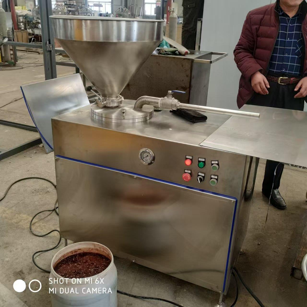 50型双管快速自动灌肠机粉肠灌肠机鱼肠灌肠机价格