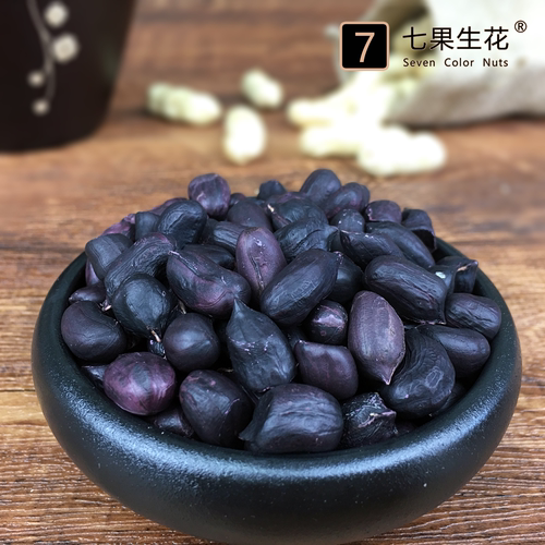 东北生态种植富硒黑花生