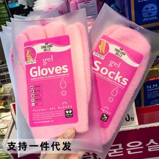 袜子袜子干裂防硅胶去死皮SP脚凝胶工具脚膜足膜A手套手膜套脚套