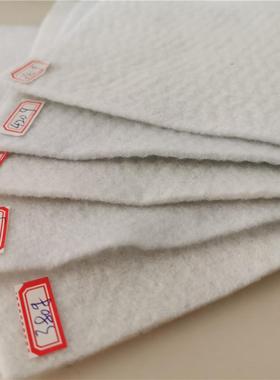 滤排水隔离白色土工布 加筋防护黑色绿色土工布短纤无纺土工布