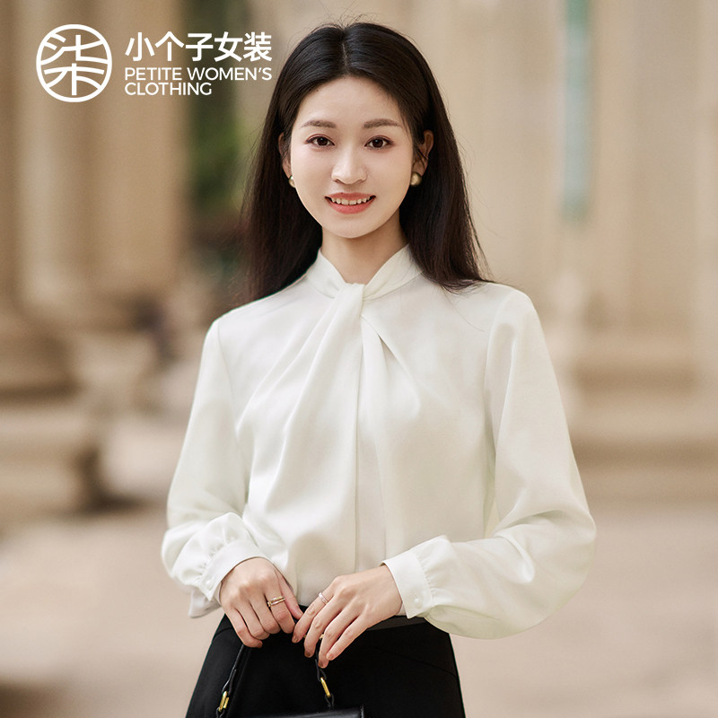柒量一裁【清风】醋酸小个子衬衫图片