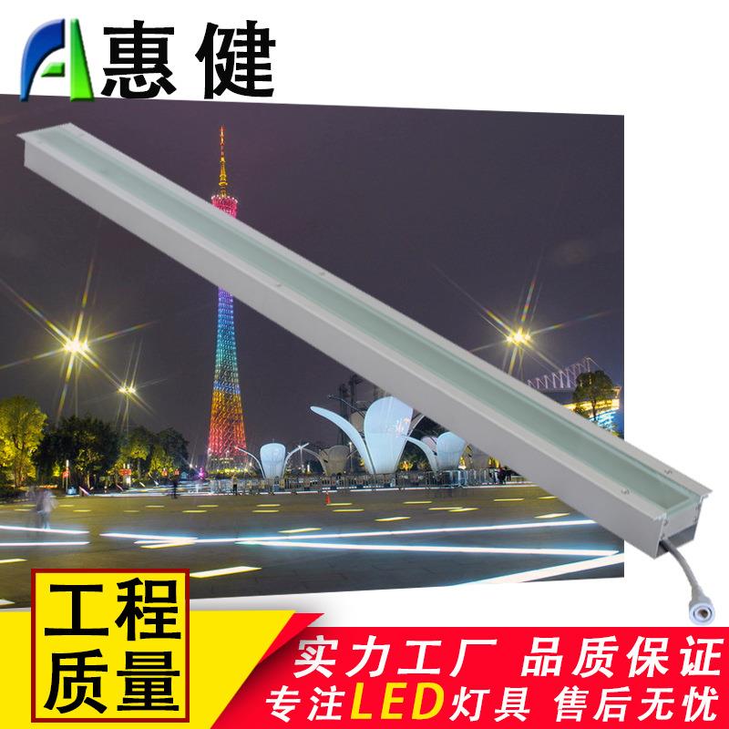 惠健LED拼接地埋灯10W12W15W户外广场公园草坪防水长方形埋地灯