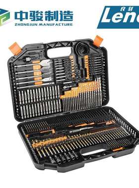 多功能电动工具配件246pcs钻头组合套装批头 麻花钻水泥开孔配件